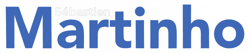 Logo Sébastien Martinho - fond sombre